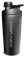 A black shaker bottle with a flip-top lid and the word COMPLEMENT printed vertically in white letters on the side.