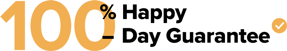 The image shows the text 100% halal in bold, with a percentage sign incorporated into the zero, and a small check mark at the end. The text color is orange and black.