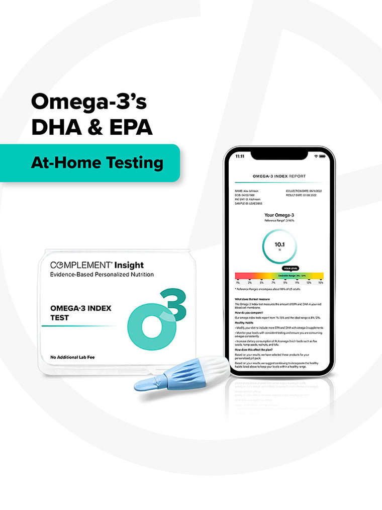 At-Home DHA/EPA Omega-3 Index Blood Test Kit