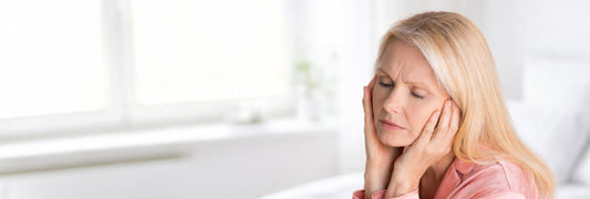 Woman with a headache