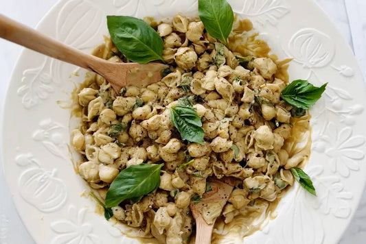 Protein Packed Cauliflower White Bean Alfredo