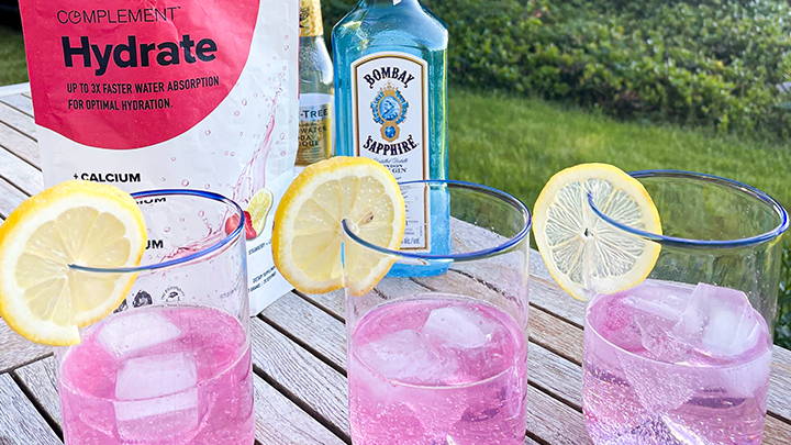Complement Hydrate Electrolyte Strawberry Gin & Tonic Recipe