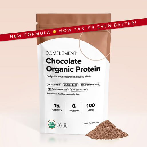 COMPLEMENT® Organic Plant-Based Protein  -  Chocolate