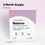 A white and lavender pouch labeled Complement Balance with two capsules beside it. The text highlights it as a 2-month supply supplement for womens hormone and immunity support, containing 60 servings.