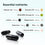 Image listing essential nutrients and their amounts: Vitamin K2 50mcg, Vitamin D3 50mcg, DHA/EPA Omega-3s 470mg, Iodine 150mcg, Magnesium 200mg, Selenium 50mcg, Zinc 8mg, Vitamin B12 300mcg. Three black capsules are shown.