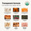 Nine ingredient images for a supplement: Lion’s Mane, Chaga, Cordyceps, and Reishi extracts; Arabica coffee; L-Theanine; Panax ginseng; Ceylon cinnamon; Himalayan pink salt, each labeled with amount per serving. USDA Organic logo present.