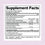 Supplement Facts label for a vegan capsule supplement, listing nutrients like Folate, Iron, Copper, Inositol, Phosphatidylcholine, and Boron, with daily values and ingredients on a light purple background.