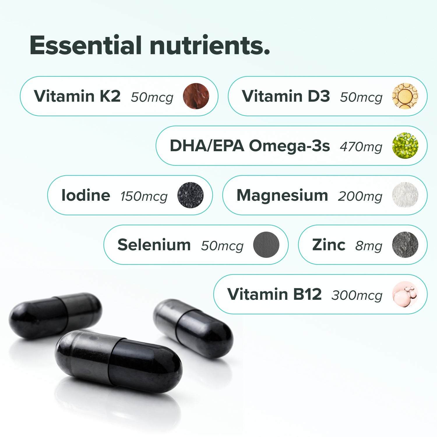Complement Pill Complement Essential | Plant-Based Multivitamin