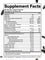 A supplement facts label for a vegan capsule product. It lists ingredients like Vitamin D3, B12, iodine, magnesium, zinc, omega fatty acids, and MCT oil, with their amounts and percentages of daily values. The serving size is 3 capsules.