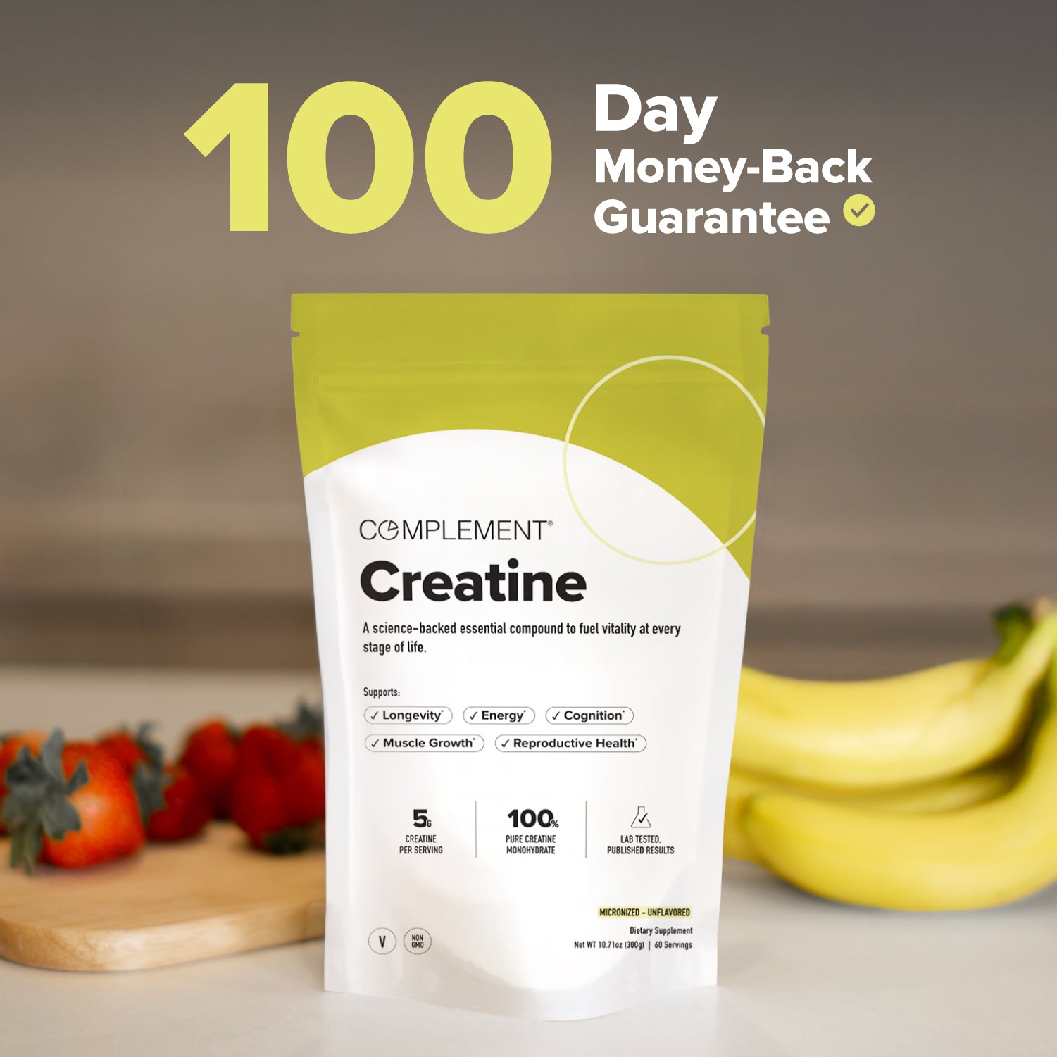 Creatine for Plant-Based Athletes | Complement Creatine for Plant-Based Athletes | Complement