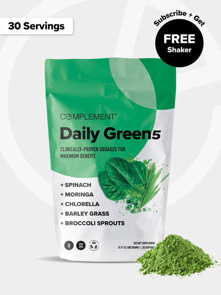 Daily greens Pouch - Subscribe and get a Free shaker