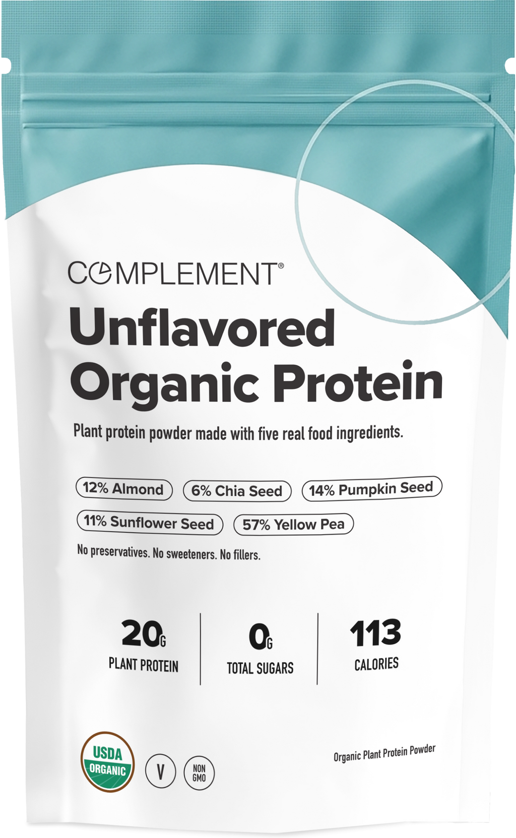 Organic Unflavored Plant Protein | Complement