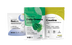 Three Complement brand supplement packages: Restore, Daily Greens 5, and Creatine, with distinct colored designs and text detailing their benefits and ingredients.