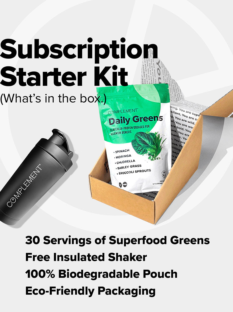 Daily Greens by Complement - Organic Greens Superfood Powder