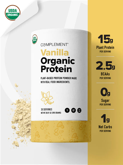 Vanilla Organic Protein Pouch
