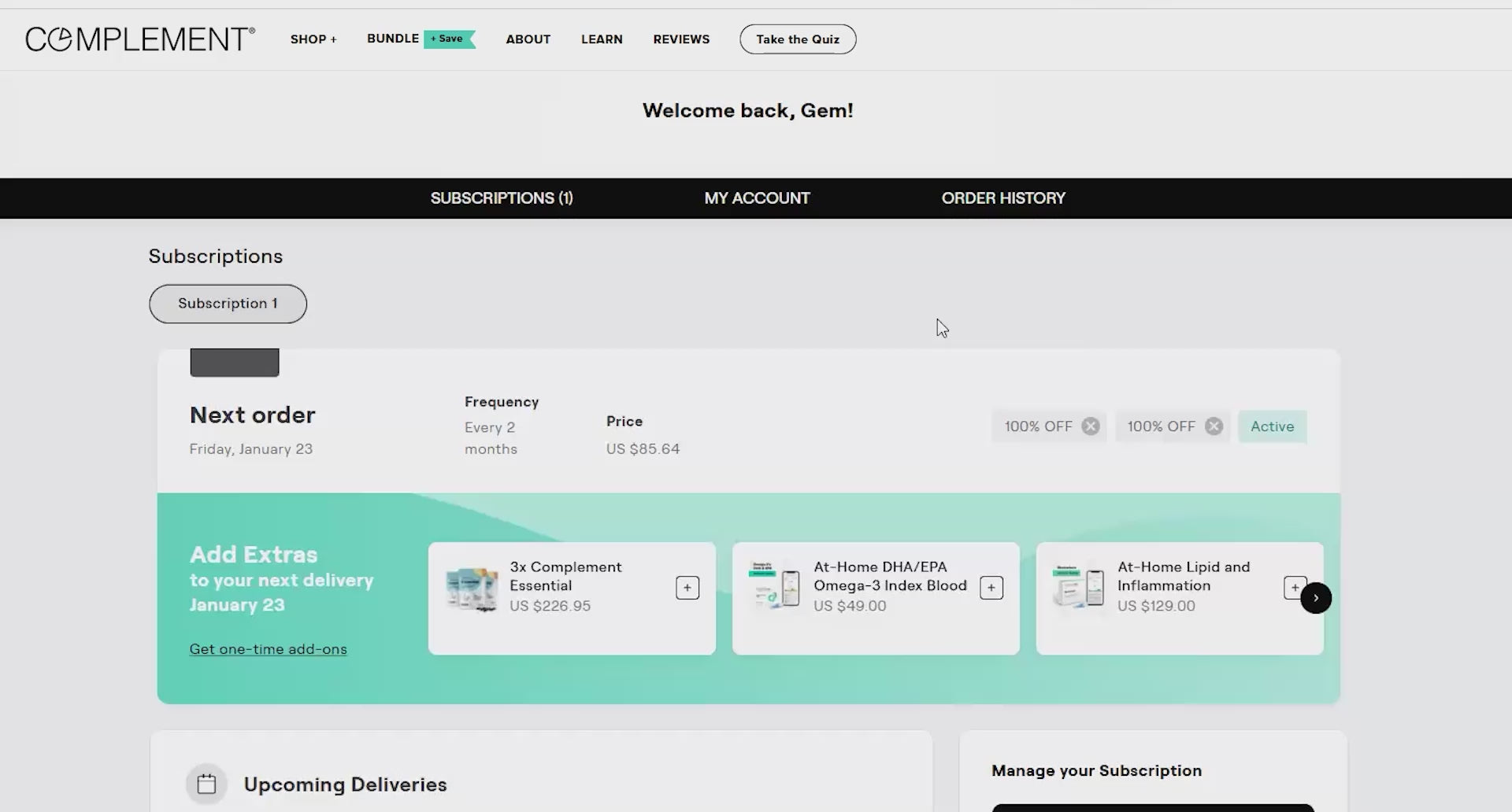 Load video: Cancellation of subscription Guide