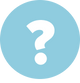 A light blue circle with a white question mark in the center.