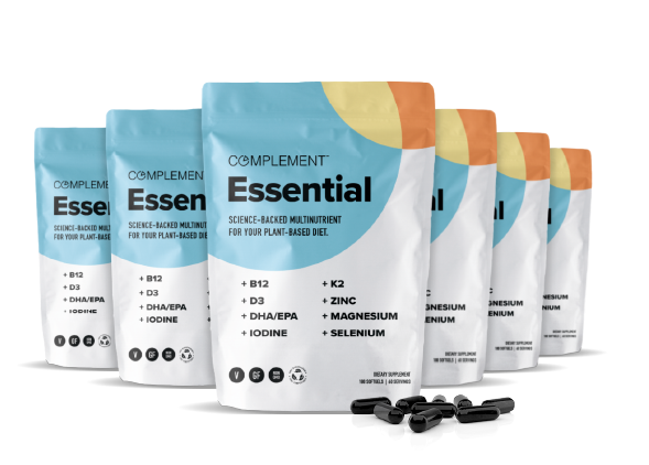 Love Complement Complement Essential - The Best Vegan Multivitamin for Plant-Based Eaters
