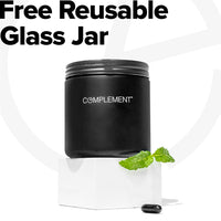 Free Reusable Glass Jar included with subscription Starter Kit