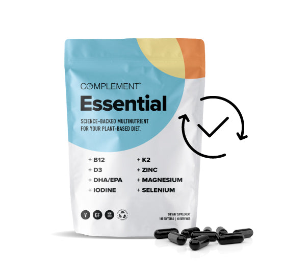 Complement Essential Vegan Multivitamin Starter Kit